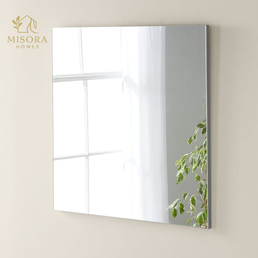 Premium Imported Square Wall Mirror (16x16 inch) (Self Adhesive)